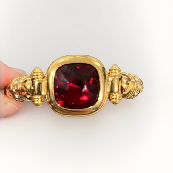 Vintage Joan Rivers interchangeable stones bracelet - Picture 5 of 9